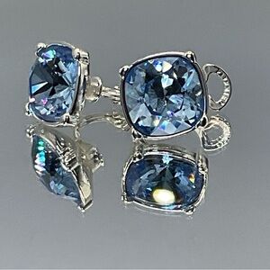 Swarovski Blue Crystal Earrings